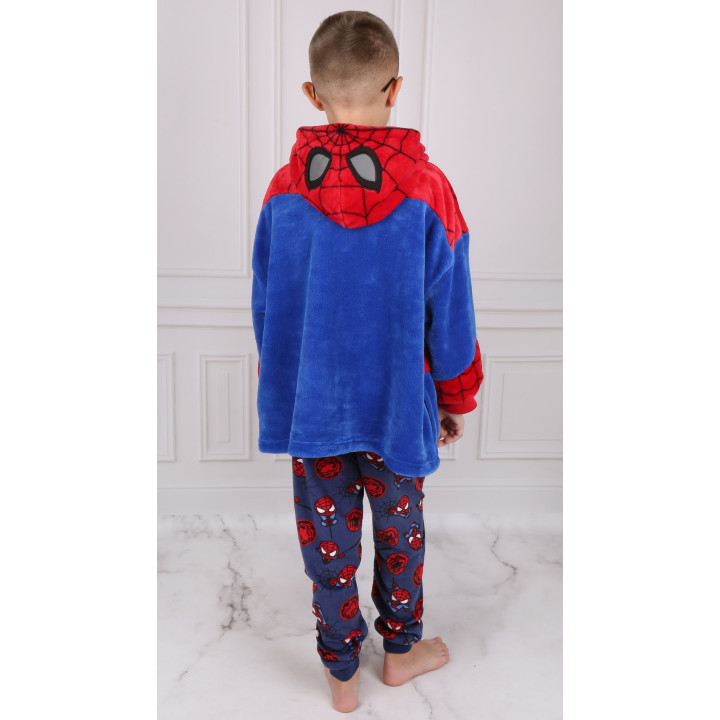 Spider-Man - Rood en Blauw Sweatshirt / Badjas met Capuchon voor Kinderen
