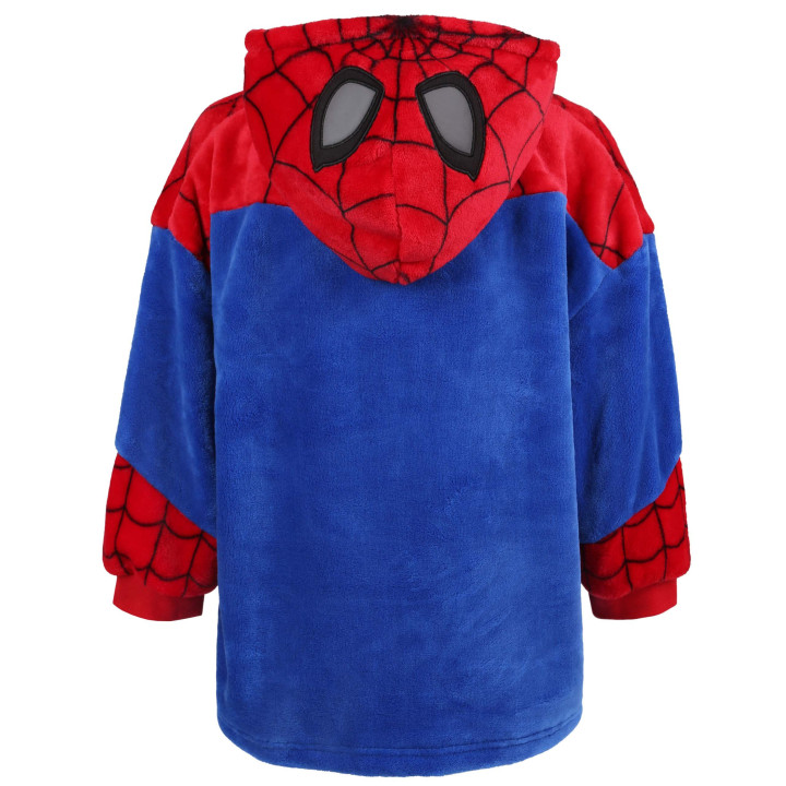 Spider-Man - Rood en Blauw Sweatshirt / Badjas met Capuchon voor Kinderen