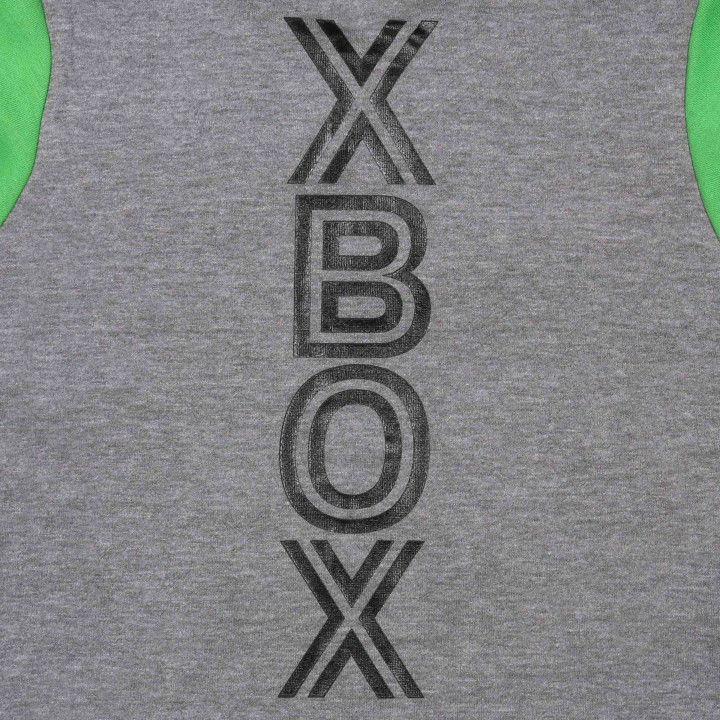 XBOX Eendelige pyjama VOOR GAMER, jumpsuit met capuchon, onesie voor jongens