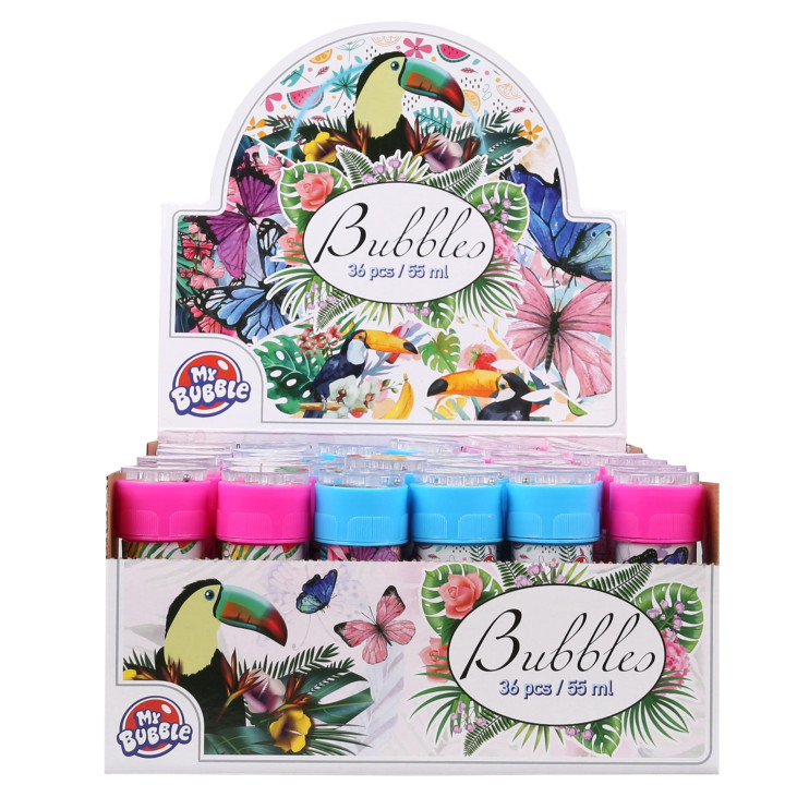 Bellenblaas set met vlinderspel 55ml MY BUBBLE