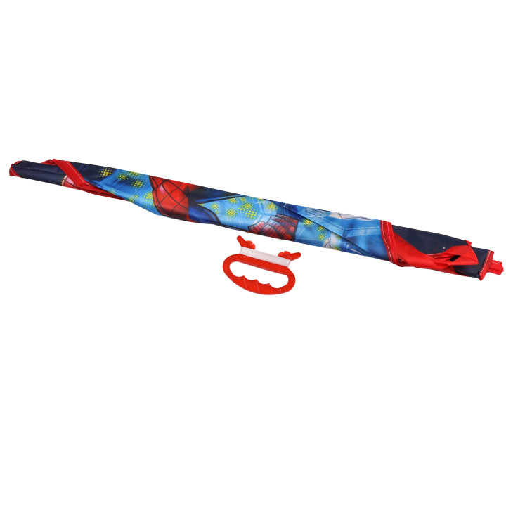 MARVEL Spider-Man GROTE vlieger voor kinderen, STEVIGE vlieger + lijn voor jongens 95 cm