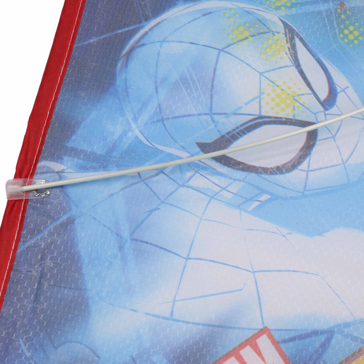 MARVEL Spider-Man GROTE vlieger voor kinderen, STEVIGE vlieger + lijn voor jongens 95 cm