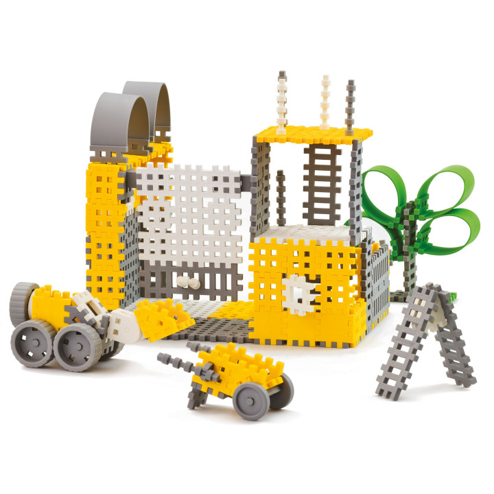 Mini Waffle bouwsteenset, bouwsteenset, creatief spelen voor kinderen - bouwer, bouwplaats MARIOINEX