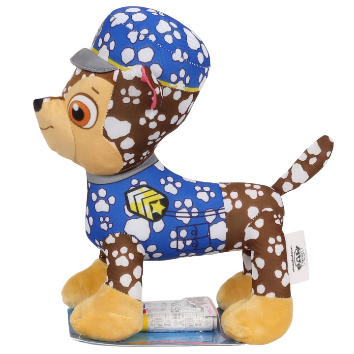 Paw Patrol Chase Knuffel/Mascotte om te Schilderen + 3 Stiften