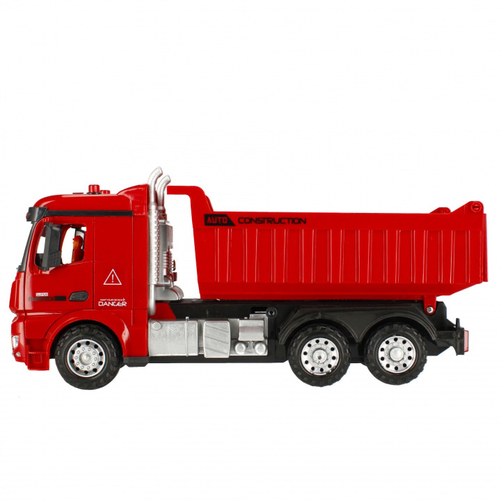 MEGA CREATIVE - Vrachtwagen - rode kipper, voor vanaf 6 jaar