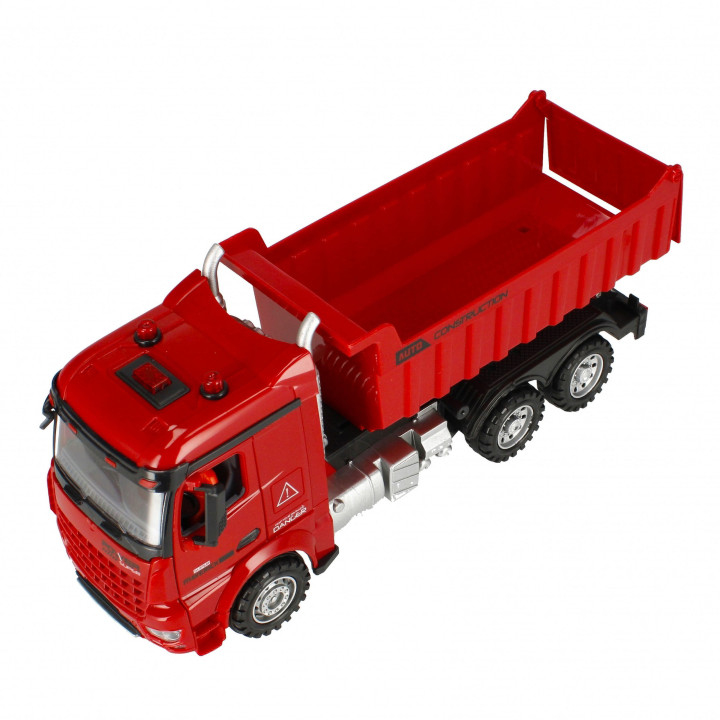 MEGA CREATIVE - Vrachtwagen - rode kipper, voor vanaf 6 jaar