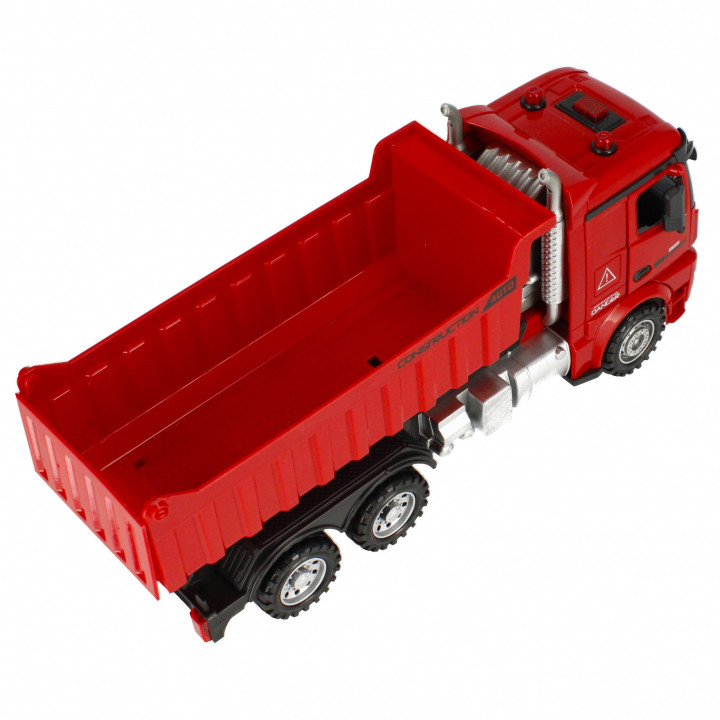MEGA CREATIVE - Vrachtwagen - rode kipper, voor vanaf 6 jaar