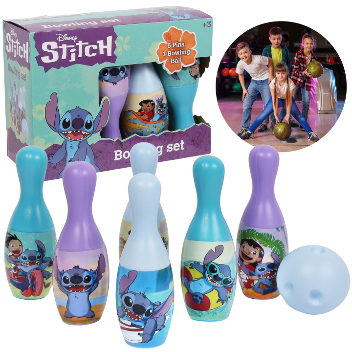 Lilo & Stitch Disney Bowlingset voor Jongens 3+