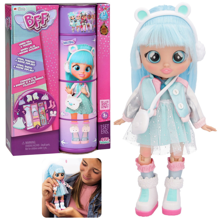 Cry Babies BFF - Kristal Pop + Accessoires 3+