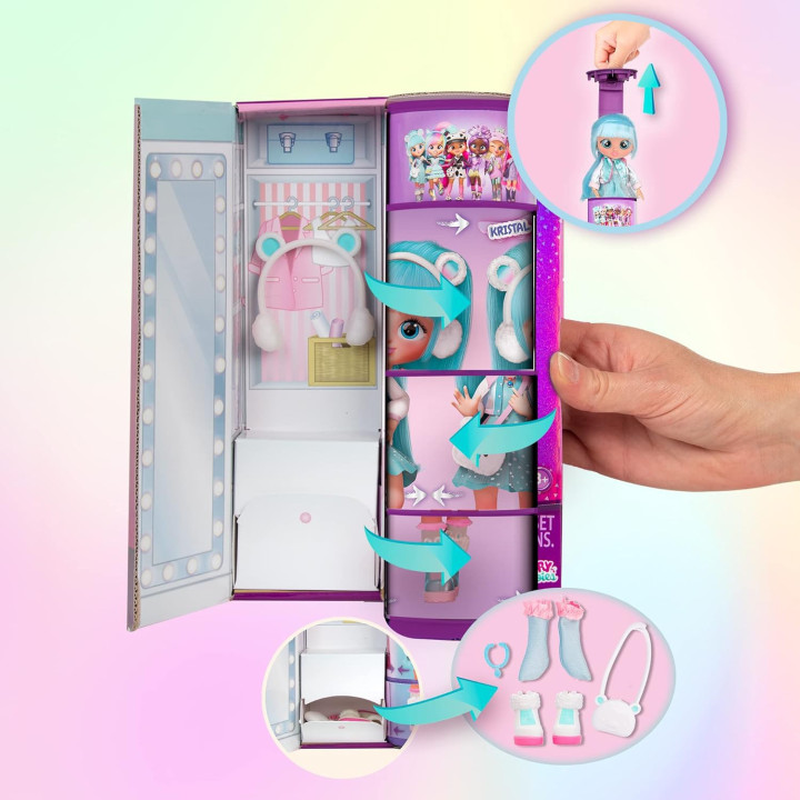 Cry Babies BFF - Kristal Pop + Accessoires 3+