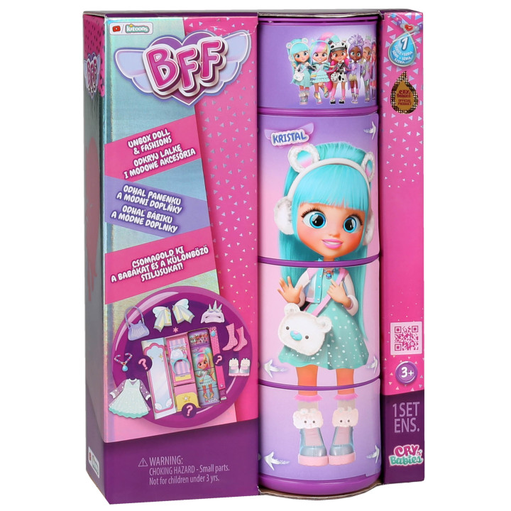Cry Babies BFF - Kristal Pop + Accessoires 3+