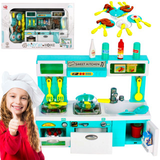 MEGA CREATIVE - Keukenmeubel, keuken met accessoires voor poppen, voor vanaf 3 jaar