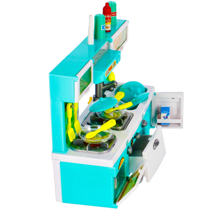 MEGA CREATIVE - Keukenmeubel, keuken met accessoires voor poppen, voor vanaf 3 jaar