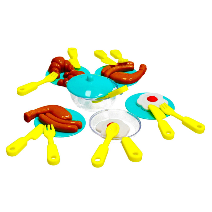 MEGA CREATIVE - Keukenmeubel, keuken met accessoires voor poppen, voor vanaf 3 jaar