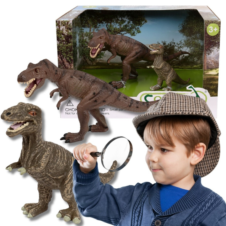 Collecta Set van twee dinosaurussen, dierfiguren 3+