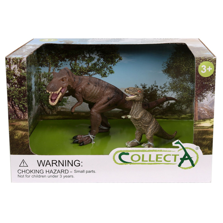 Collecta Set van twee dinosaurussen, dierfiguren 3+