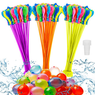 Waterballonnen, automatische waterbommetjes + draad/stiekjes