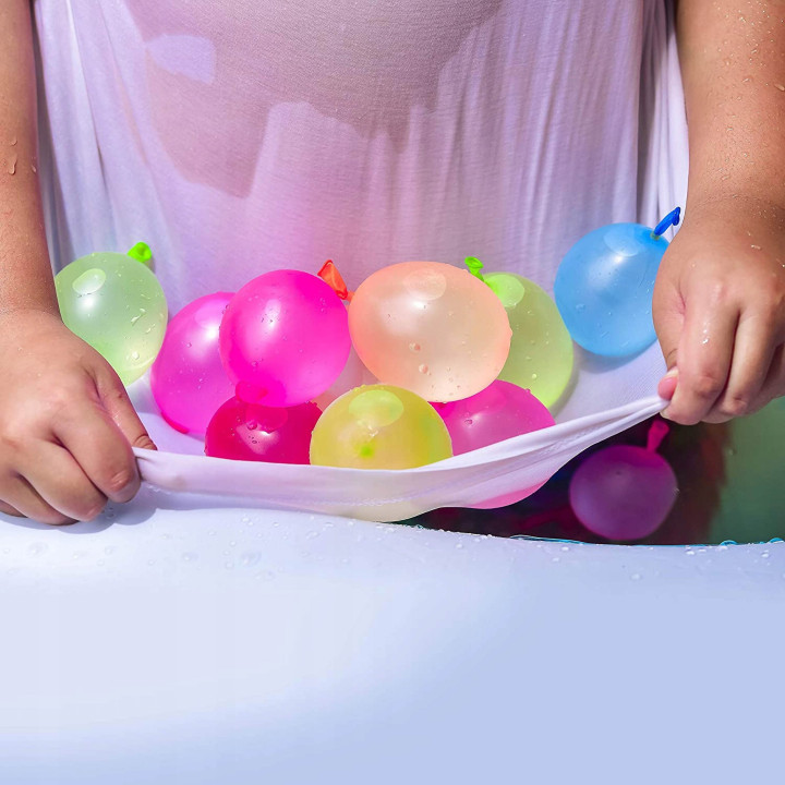 Waterballonnen, automatische waterbommetjes + draad/stiekjes