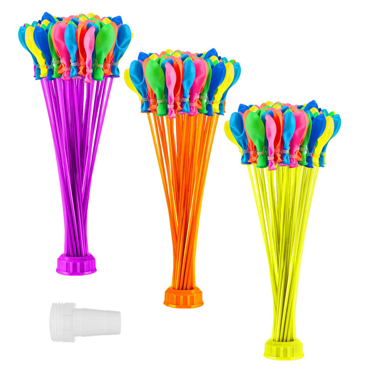 Waterballonnen, automatische waterbommetjes + draad/stiekjes