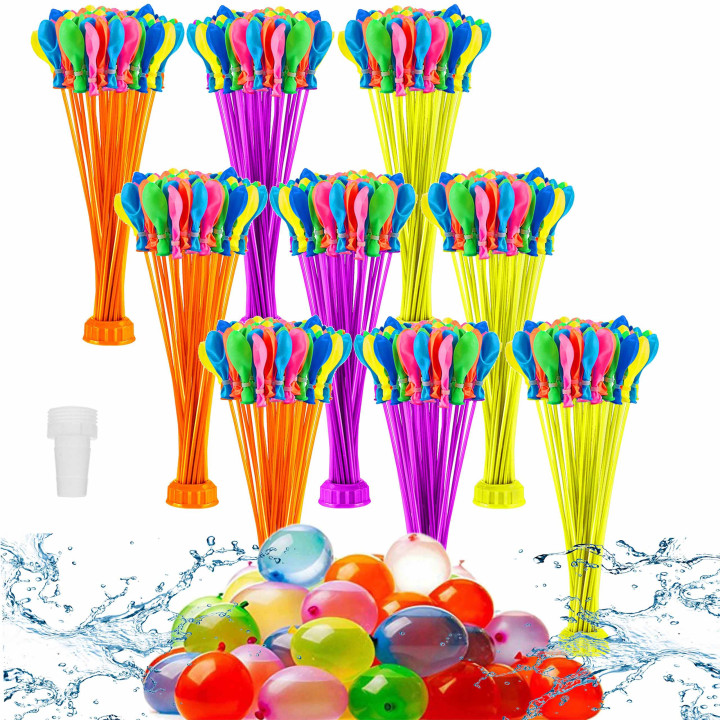 Waterballonnen, automatische waterbommetjes + draad/stiekjes