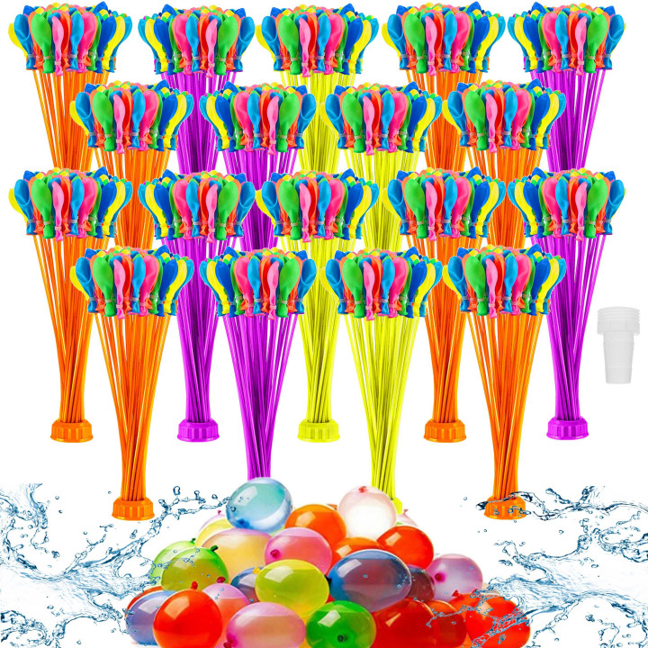 Waterballonnen, automatische waterbommetjes + draad/stiekjes
