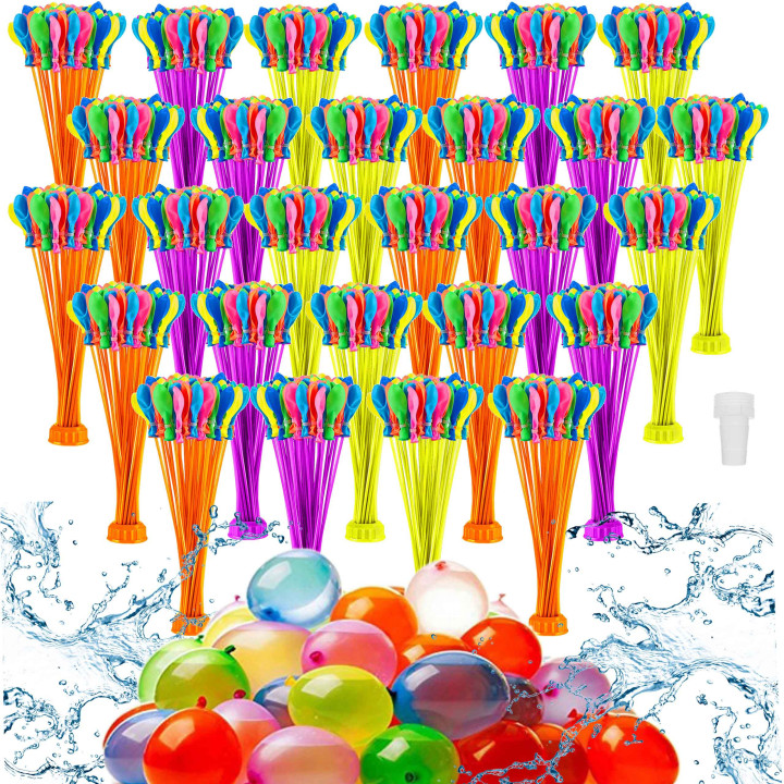 Waterballonnen, automatische waterbommetjes + draad/stiekjes