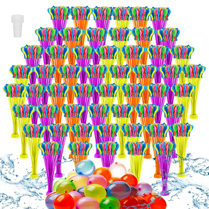 Waterballonnen, automatische waterbommetjes + draad/stiekjes