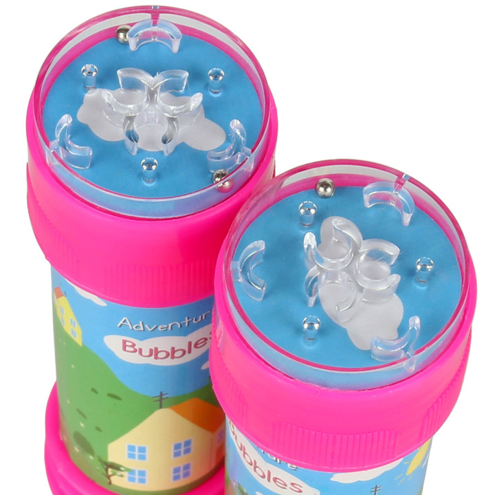 Roze bellenblaas set met spelletjes 55 ml MY BUBBLE