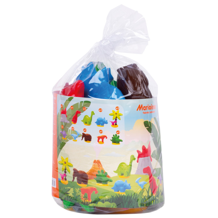 Kleurrijke set van plastic dinosaurus speelgoed, educatieve figuren voor kinderen MARIOINEX