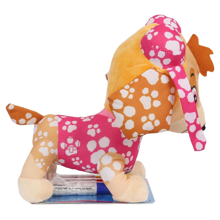 Paw Patrol Skye Knuffel/Mascotte om te Schilderen + 3 Stiften