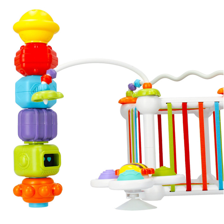 BamBam  - Sensorische blokken met accessoires en sensorische sorteerder 18m+