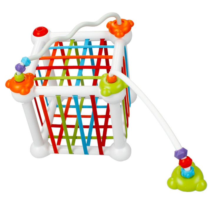 BamBam  - Sensorische blokken met accessoires en sensorische sorteerder 18m+