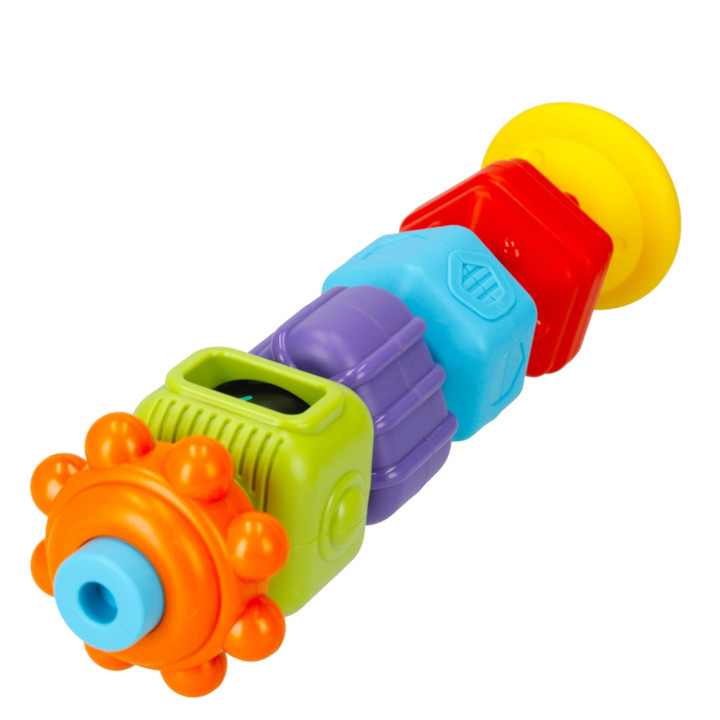 BamBam  - Sensorische blokken met accessoires en sensorische sorteerder 18m+