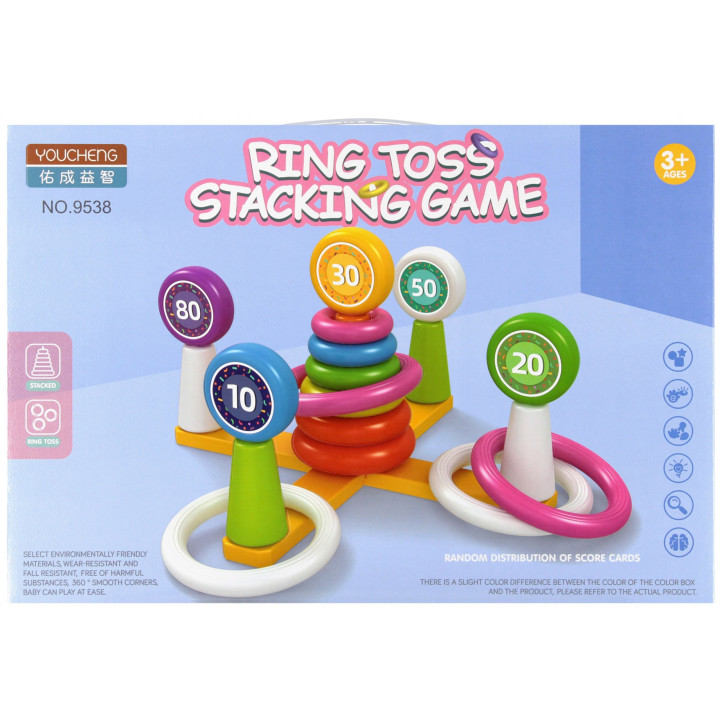 Vliegende ringen spel, arcade spel voor kinderen 3+ MEGA CREATIVE