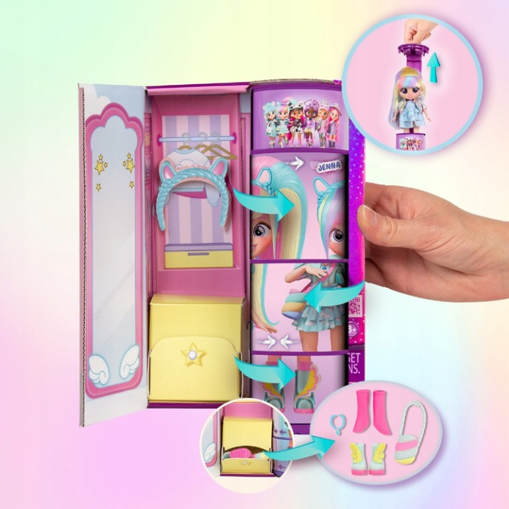 Cry Babies BFF - Jenna Pop + Accessoires 3+