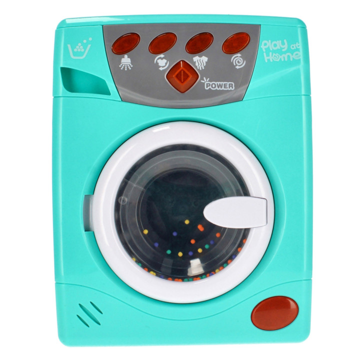 Mega Creative - Speelgoedwasmachine voor kinderen, elektronische wasmachine op batterijen