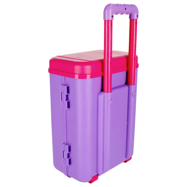 Mega Creative - Kapper, kapsalon in een koffer voor kinderen, 4in1