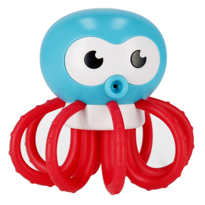 Bam Bam - Babyset: 2x rammelaar - krab, octopus