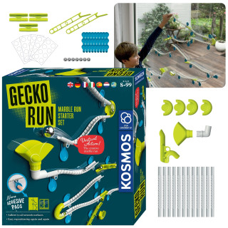 Gecko Run Flexibele verticale kogelbaan Kosmos - startset, constructiespeelgoed 8+