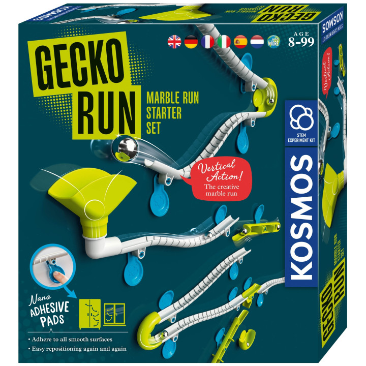 Gecko Run Flexibele verticale kogelbaan Kosmos - startset, constructiespeelgoed 8+