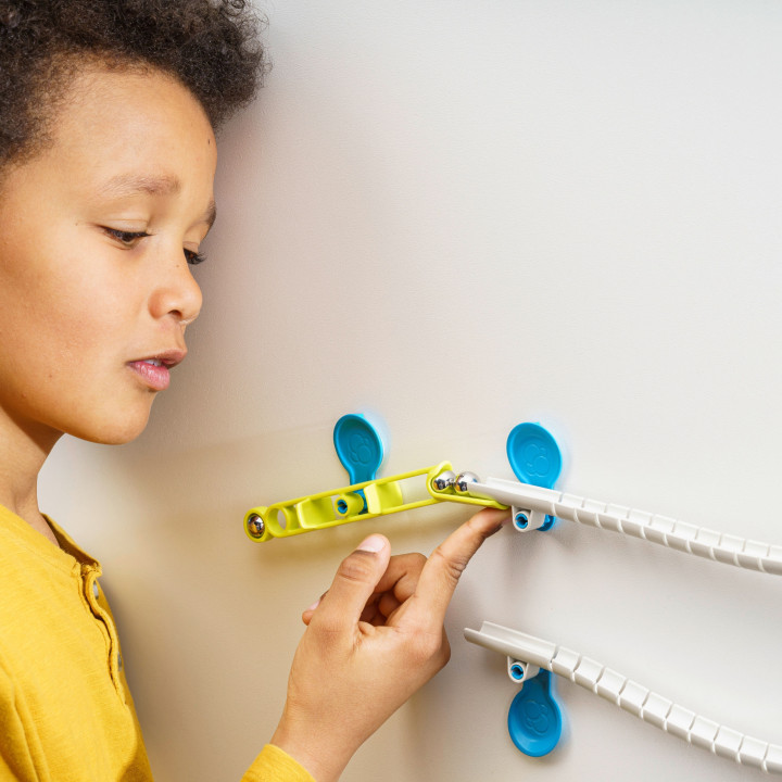 Gecko Run Flexibele verticale kogelbaan Kosmos - startset, constructiespeelgoed 8+