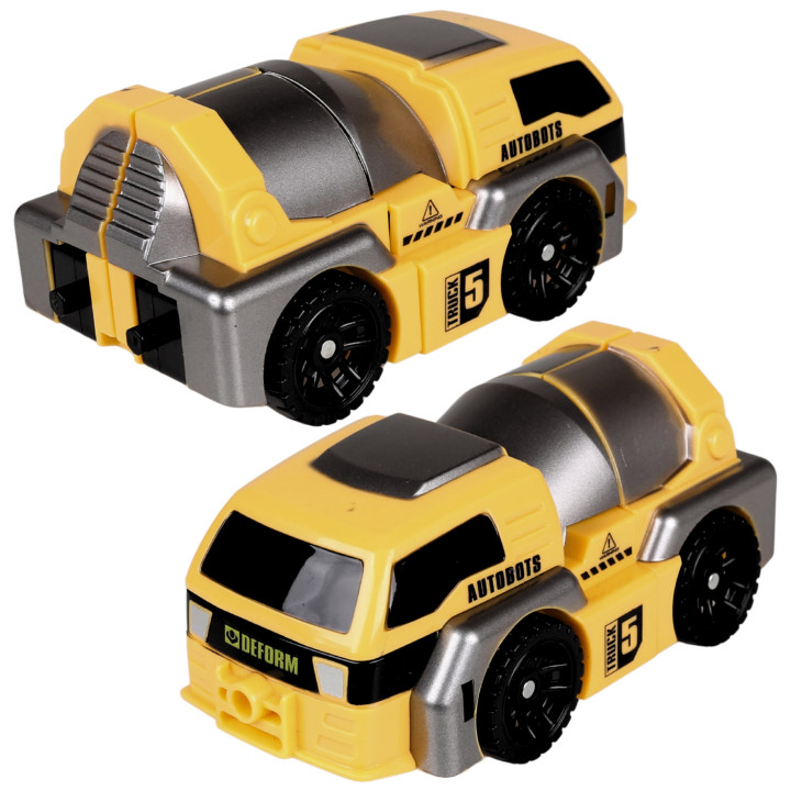 Transformerend speelgoed, gele robotauto 2-in-1, speelgoed voor kinderen TRANSFORMERS 3+ MEGA CREATIVE