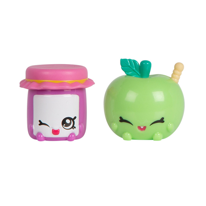 Kindi Kids Winkelwagen + 2st. Shopkins, Kindi Kids poppen accessoires speelgoed