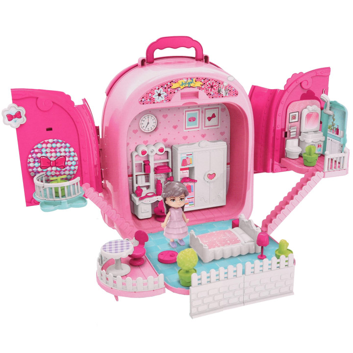 Kaptafel in een koffer, 3in1 voor meisjes, 3+ MEGA CREATIVE