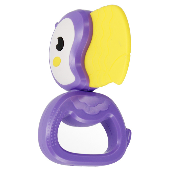 Bam Bam - Set babyspeelgoed: 3x dierenrammelaars zebra, haas, toekan