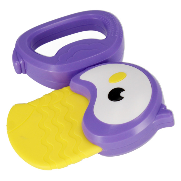 Bam Bam - Set babyspeelgoed: 3x dierenrammelaars zebra, haas, toekan