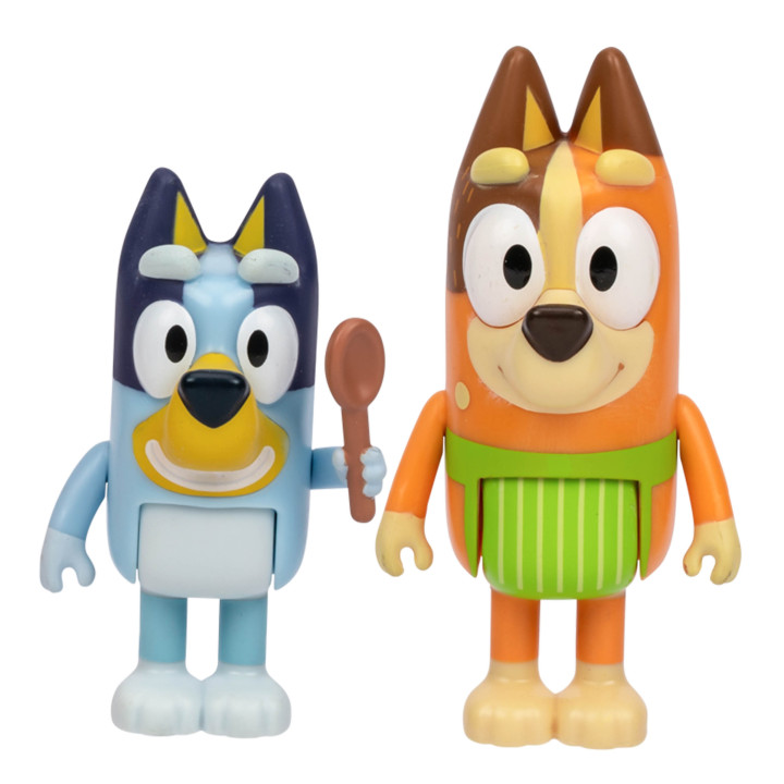 Bluey FIGUURENSET Tijd voor dessert PAVLOVA, figuren voor kinderen, BEWEEGBARE ELEMENTEN 3+