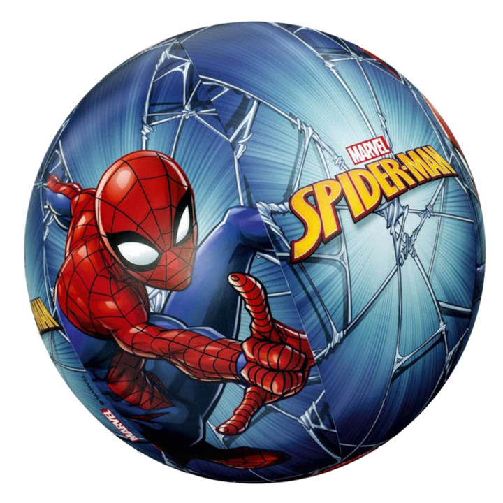 MARVEL Spider Man STRANDBAL voor kinderen, OPBLAASBAARE strandbal voor water 51 cm