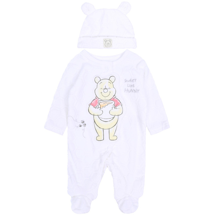 Crème Winnie de Poeh Disney babyslaapkleding