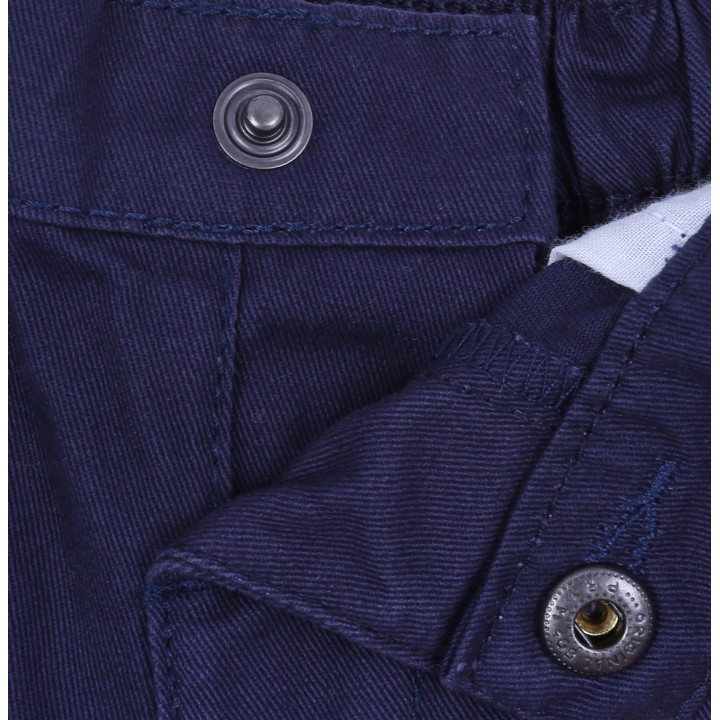 Donkerblauwe jongensshorts